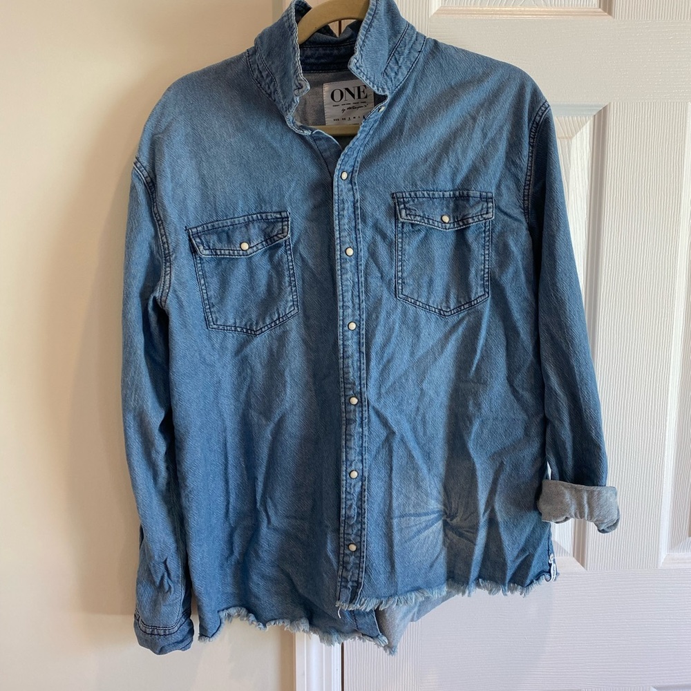 One X One Teaspoon Denim Shirt